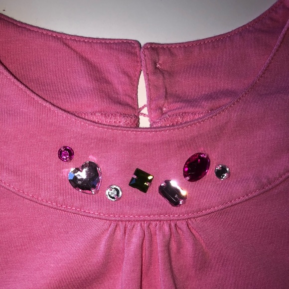 HARTSTRINGS 6X PINK LONG SLEEVE JEM STONE SHIRT - Picture 2 of 7